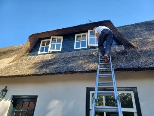 inspecteren rieten dak